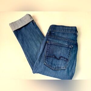 Citizens Of Humanity Roxanne Jean Pants Rolled Hem Size 27 Women Denim